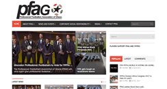 Desktop Screenshot of pfag.com.gh